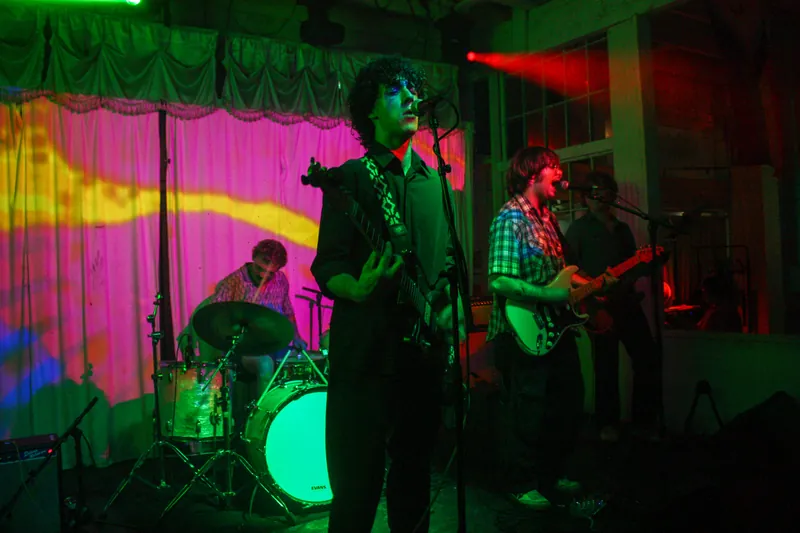 Live concert photo of Two Legged Dog by Austin music photographer Faith Addison