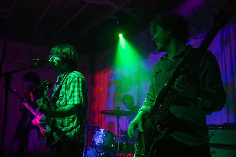Live concert photo of Two Legged Dog by Austin music photographer Faith Addison